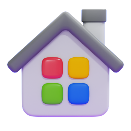 HOME  3D Icon