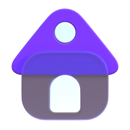 家  3D Icon