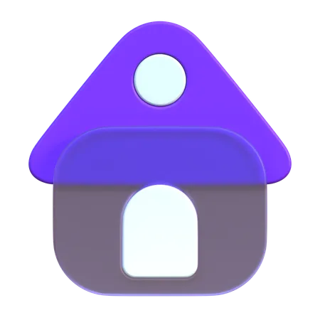 家  3D Icon