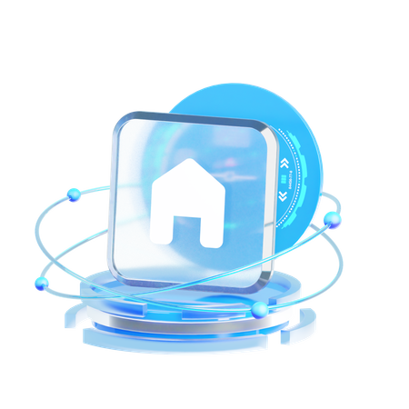 Home  3D Icon