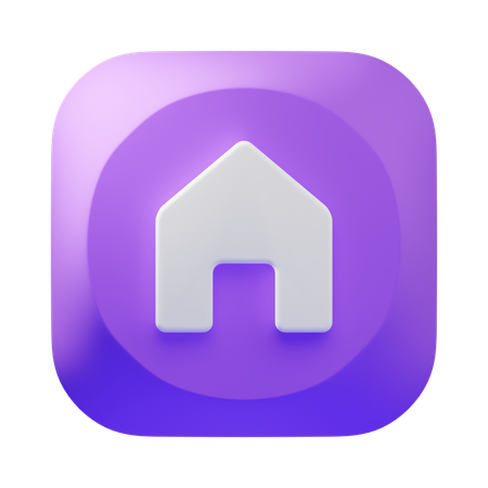 Home  3D Icon