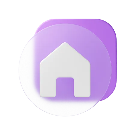 Home  3D Icon