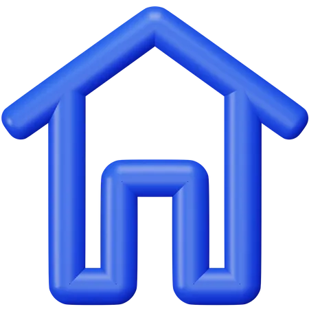 Home  3D Icon