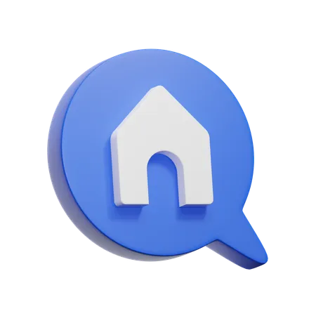 Home  3D Icon