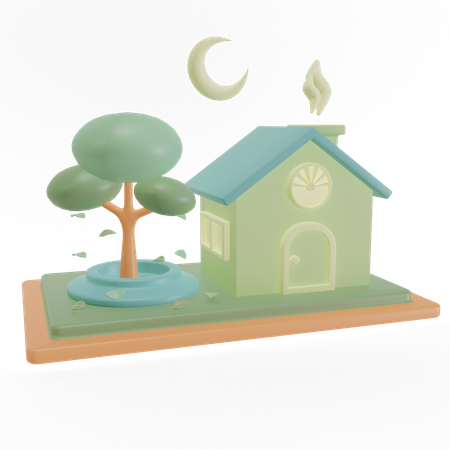 Home  3D Icon