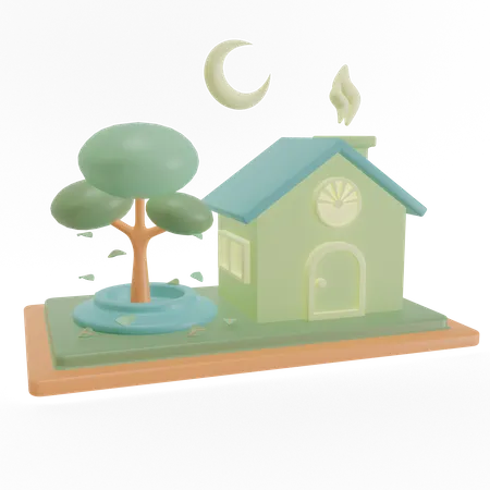 Home  3D Icon