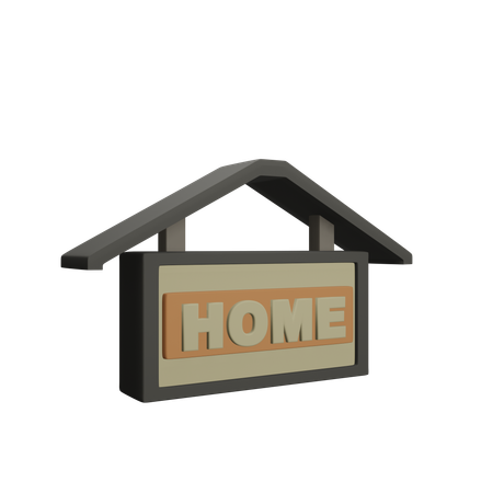 Home  3D Icon