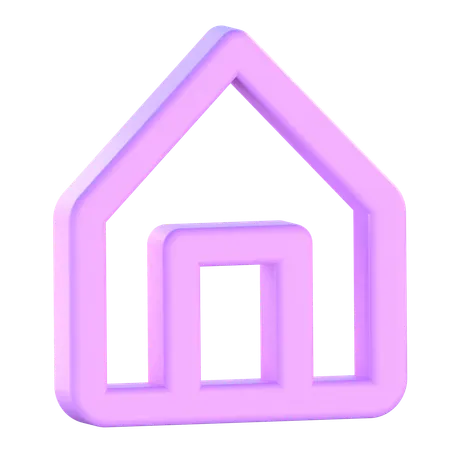 Home  3D Icon