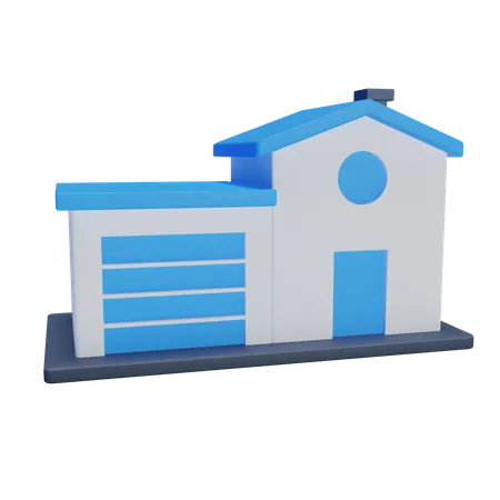 Home  3D Icon