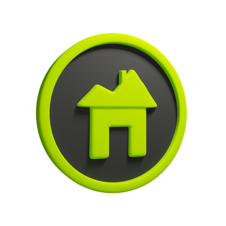 Home  3D Icon