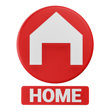 Home  3D Icon