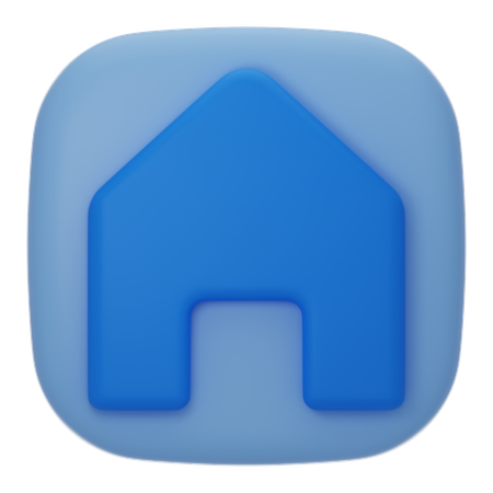 Home  3D Icon