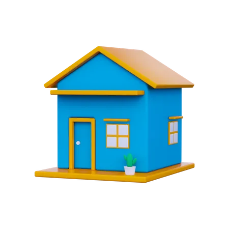 Home  3D Illustration