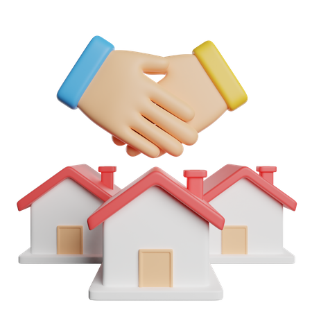 Home Agreement  3D Icon