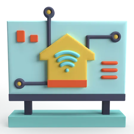 Home Architecture  3D Icon