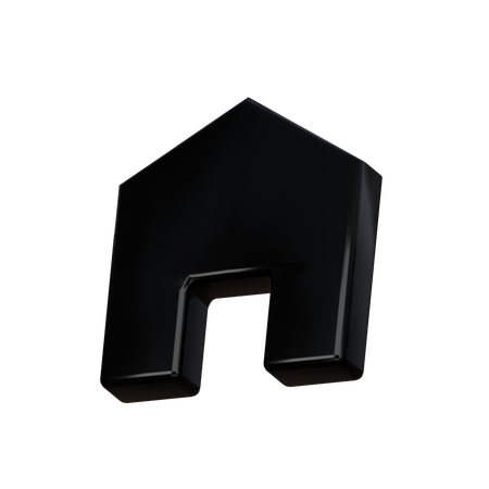 Home / back  3D Icon