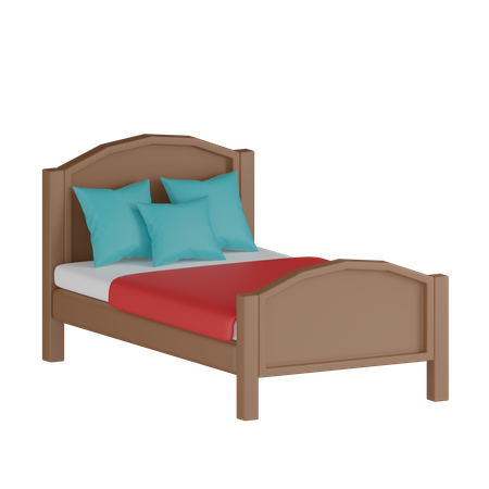 Home Bed  3D Icon