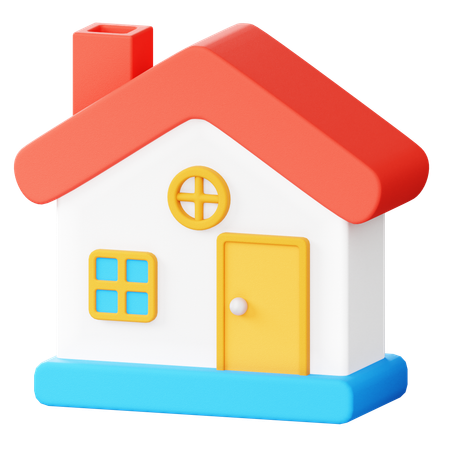 Home Button  3D Icon