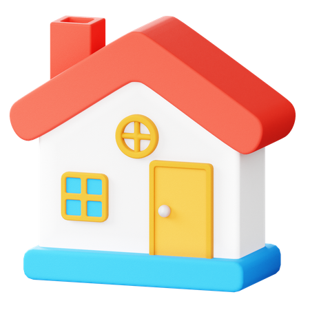 Home Button  3D Icon