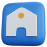 home button emoji 3d