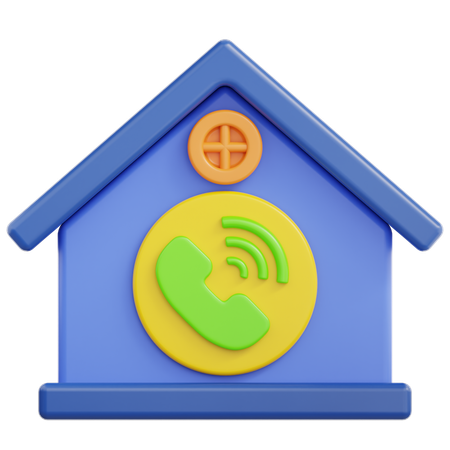 Home Call  3D Icon