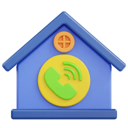 Home Call  3D Icon