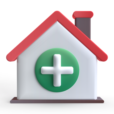 Home Clinic  3D Icon