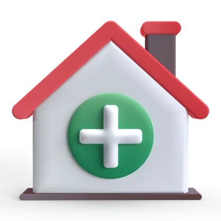 Home Clinic  3D Icon