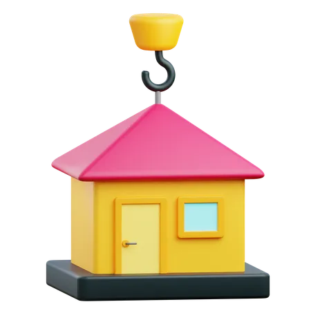 Home Construction  3D Icon