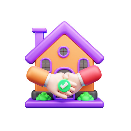 Haus Angebot  3D Icon