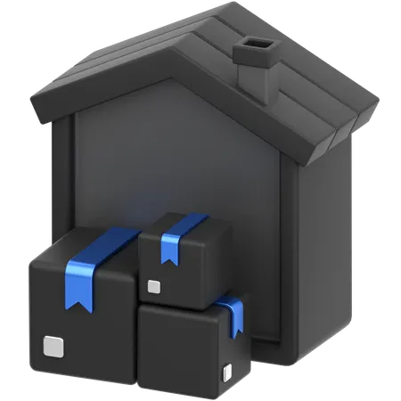 Home Delivery  3D Icon