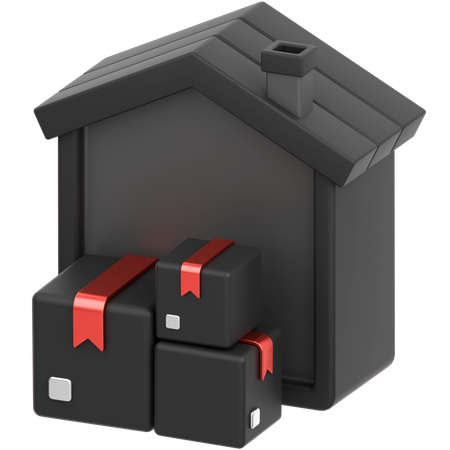 Home Delivery  3D Icon