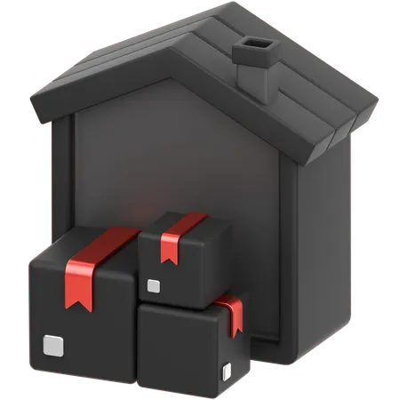 Home Delivery  3D Icon
