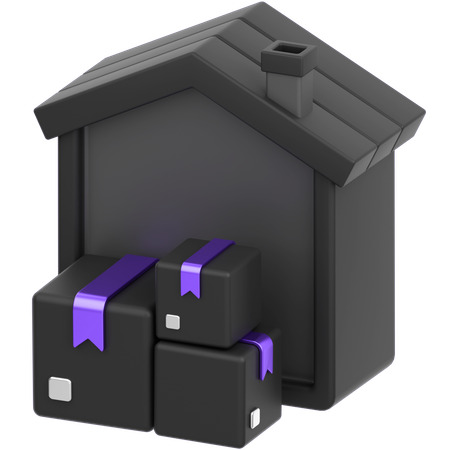 Home Delivery  3D Icon