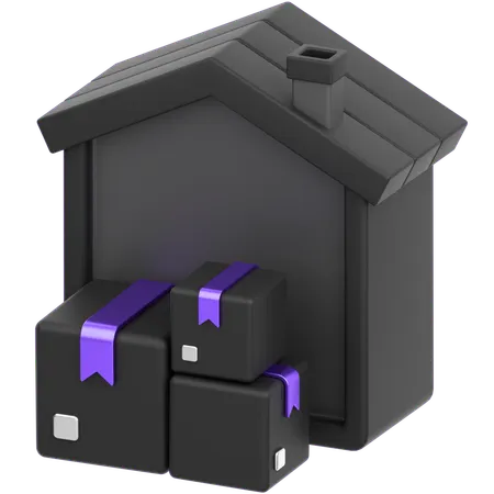 Home Delivery  3D Icon