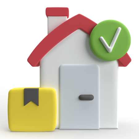 Home Delivery  3D Icon