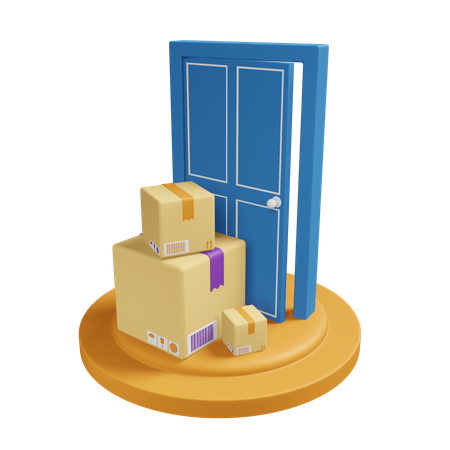 Home Delivery  3D Icon