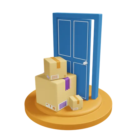 Home Delivery  3D Icon