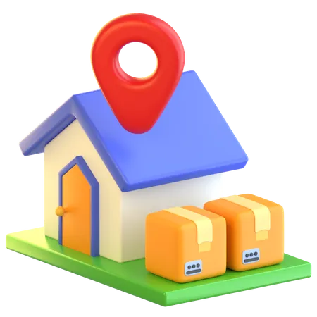 Home Delivery  3D Icon