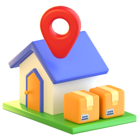 Home Delivery  3D Icon