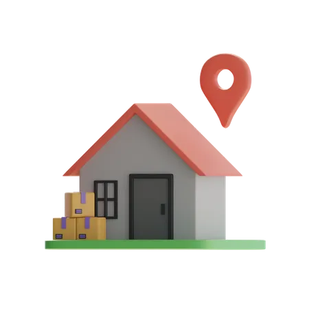 Home Delivery  3D Icon