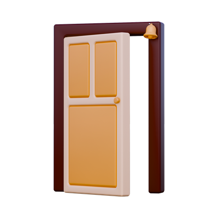 Home Door  3D Icon