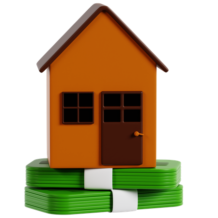 Home Equity Assets  3D Icon