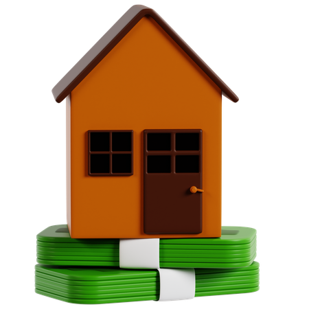 Home Equity Assets  3D Icon