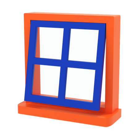 Home-Fenster  3D Icon
