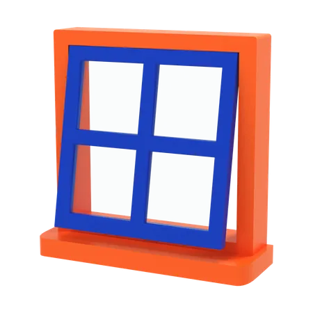 Home-Fenster  3D Icon