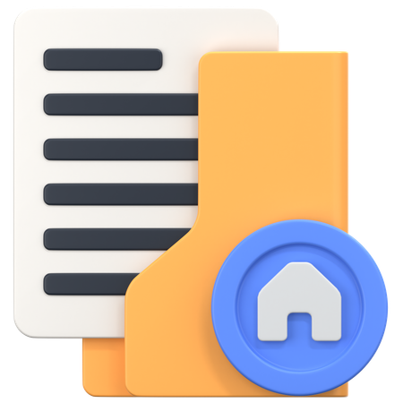 Home Folder  3D Icon