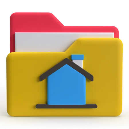 Home Folder  3D Icon