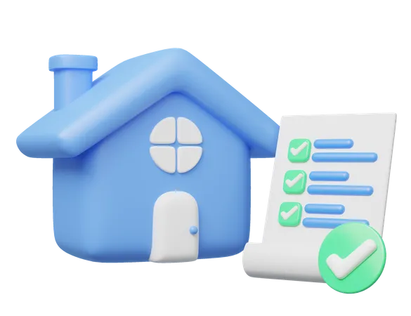 Home Inspection  3D Icon