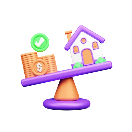 Home Instability  3D Icon